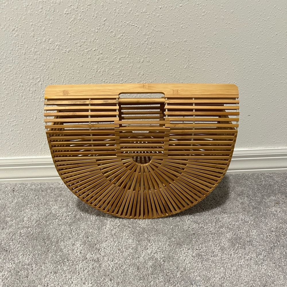 Chic Bamboo Arc Tote Bag
